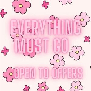 Willing to take offers on all items!